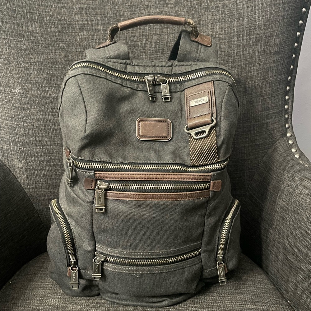 TUMI Canvas Backpack